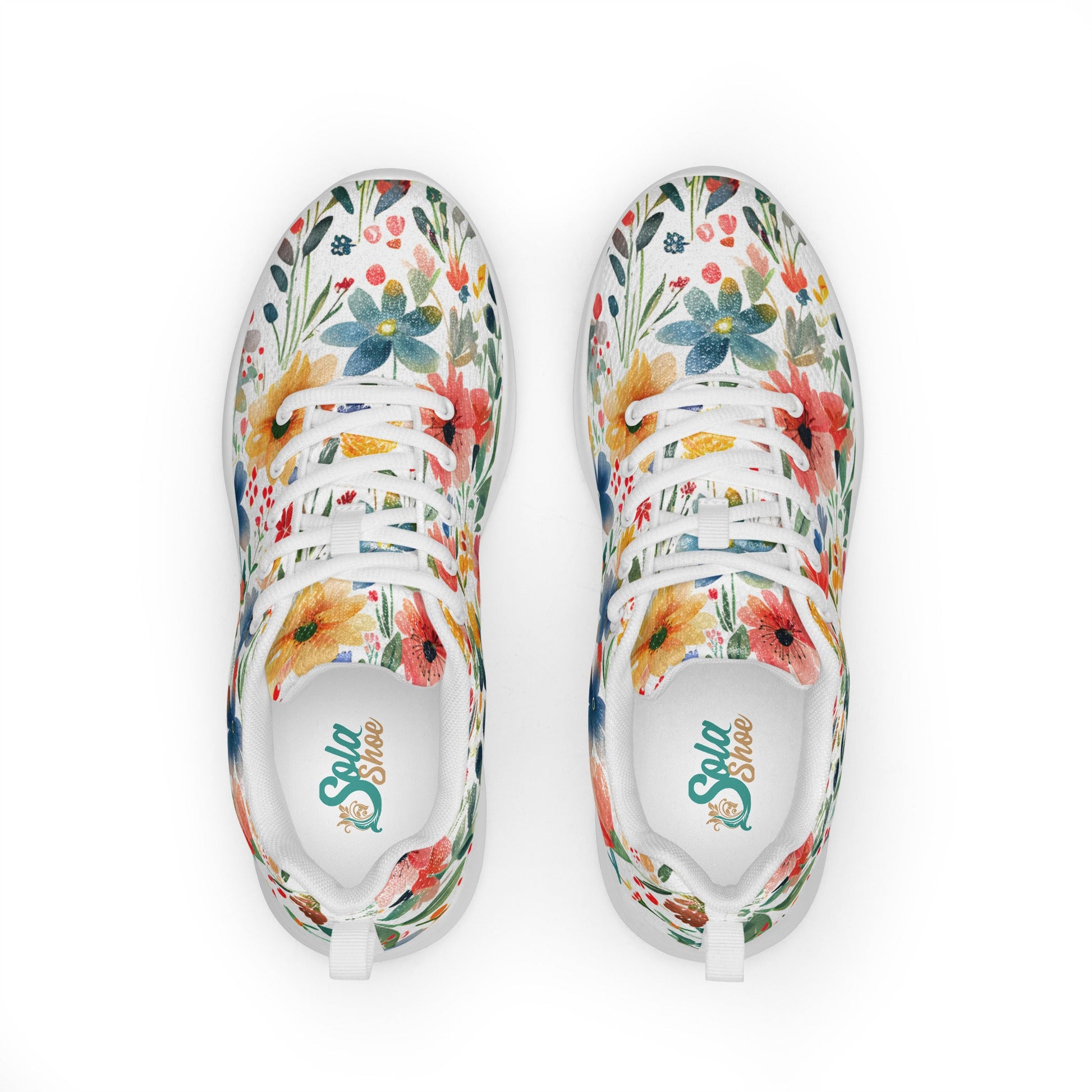 Wild Flowers Athletic shoes - Sola Shoe