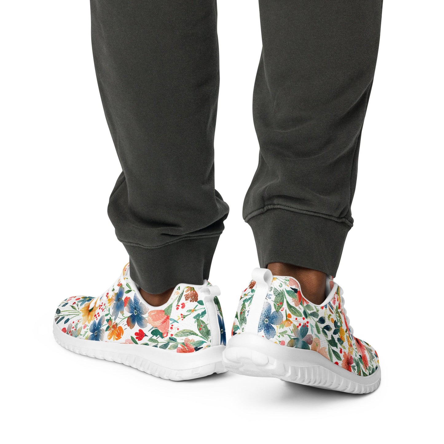 Wild Flowers Men’s athletic shoes - Sola Shoe