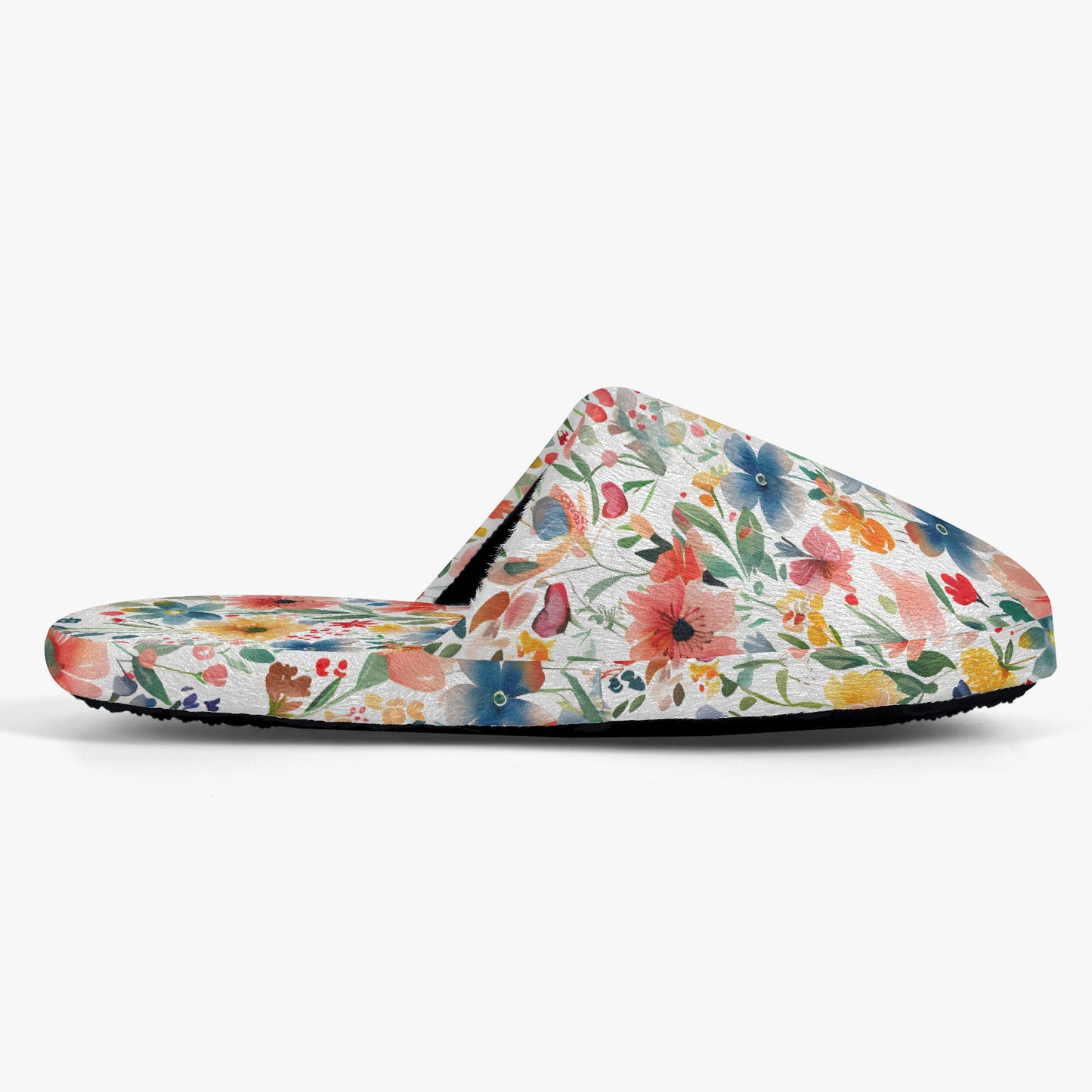 Wild Flowers slippers – Unleash Your Cozy, Colorful Side - Sola Shoe