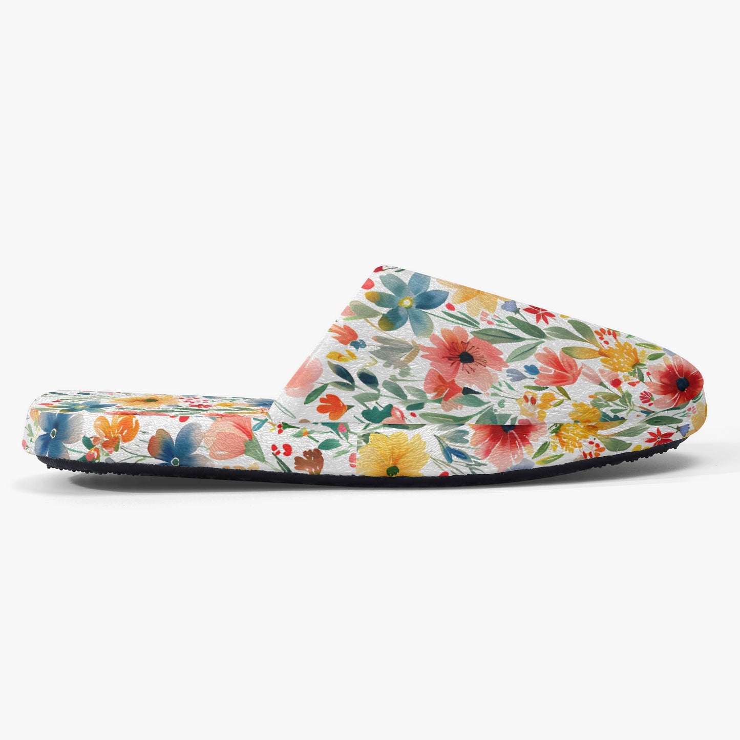 Wild Flowers slippers – Unleash Your Cozy, Colorful Side - Sola Shoe