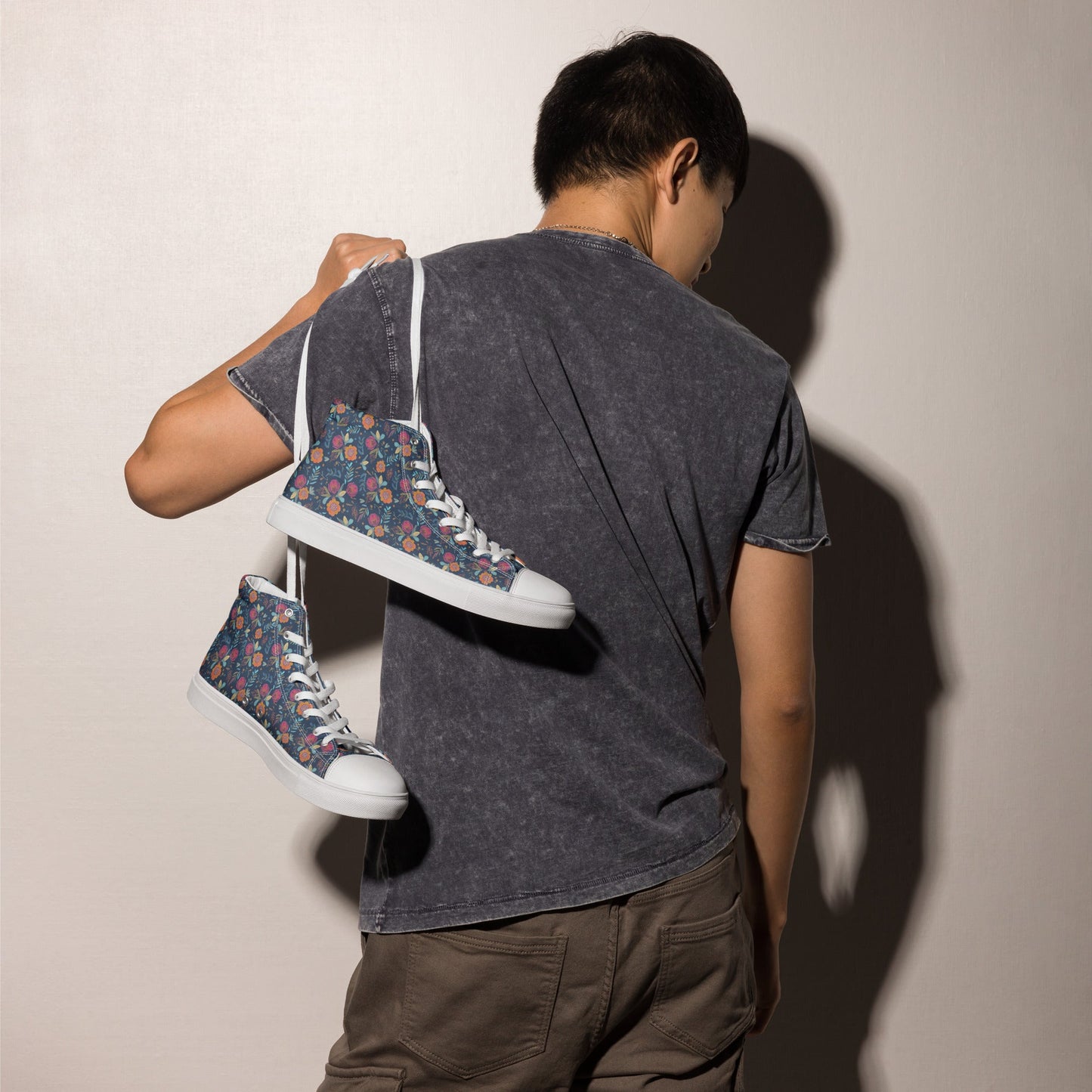 Winterberry Men’s high top shoes - Sola Shoe