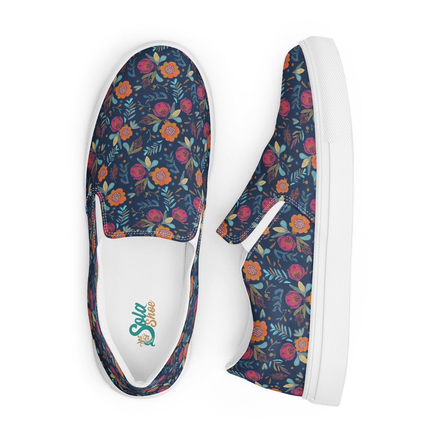 Winterberry Women’s slip - on canvas - Sola Shoe