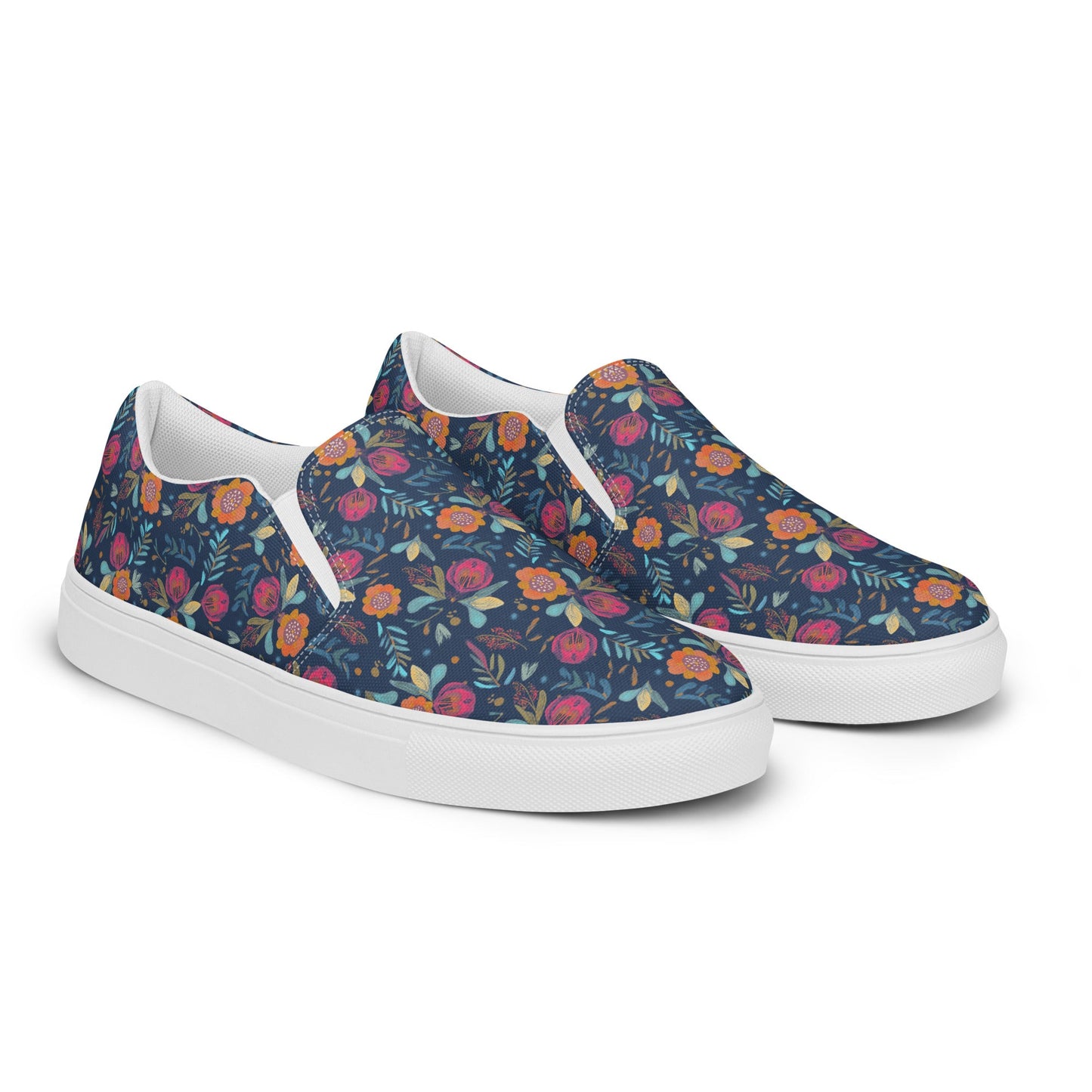 Winterberry Women’s slip - on canvas - Sola Shoe