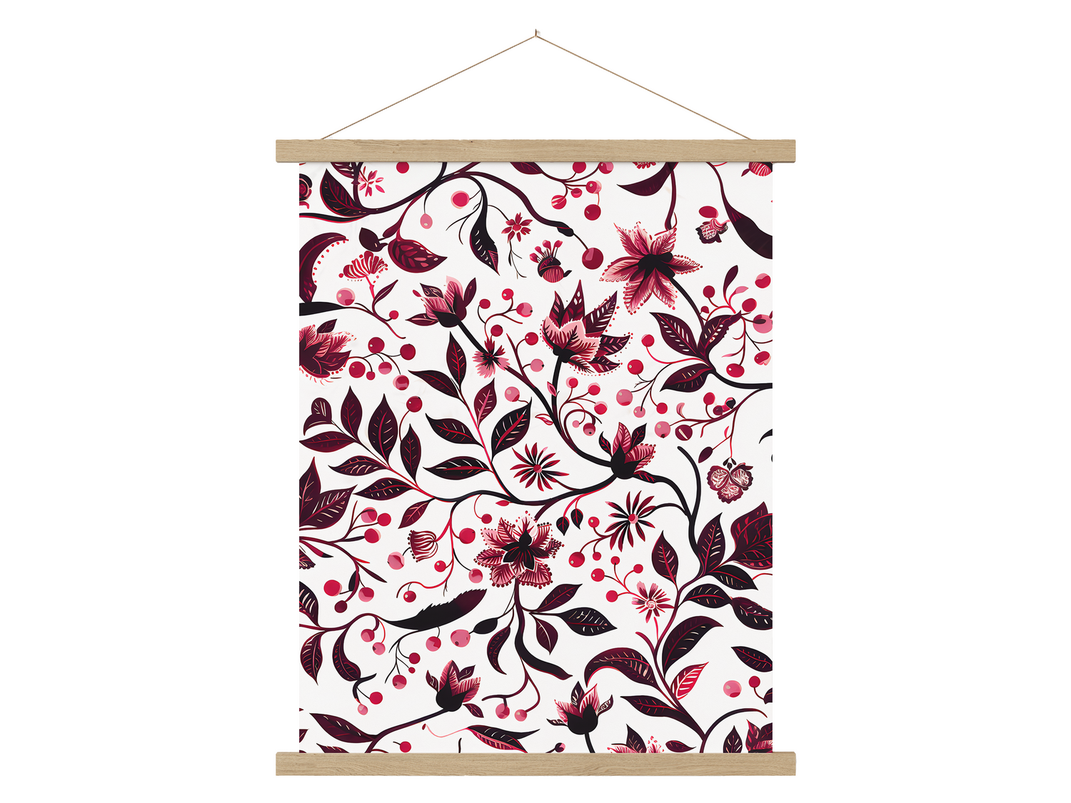 Burgundy Flower