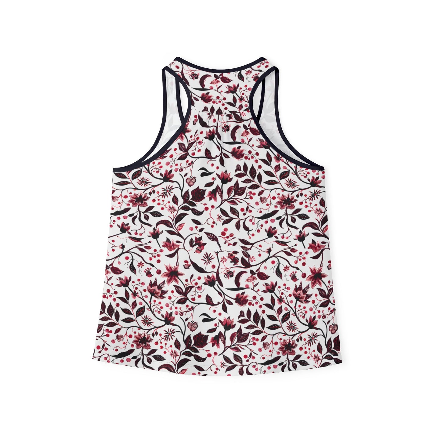 Tank Top Burgundy Flower
