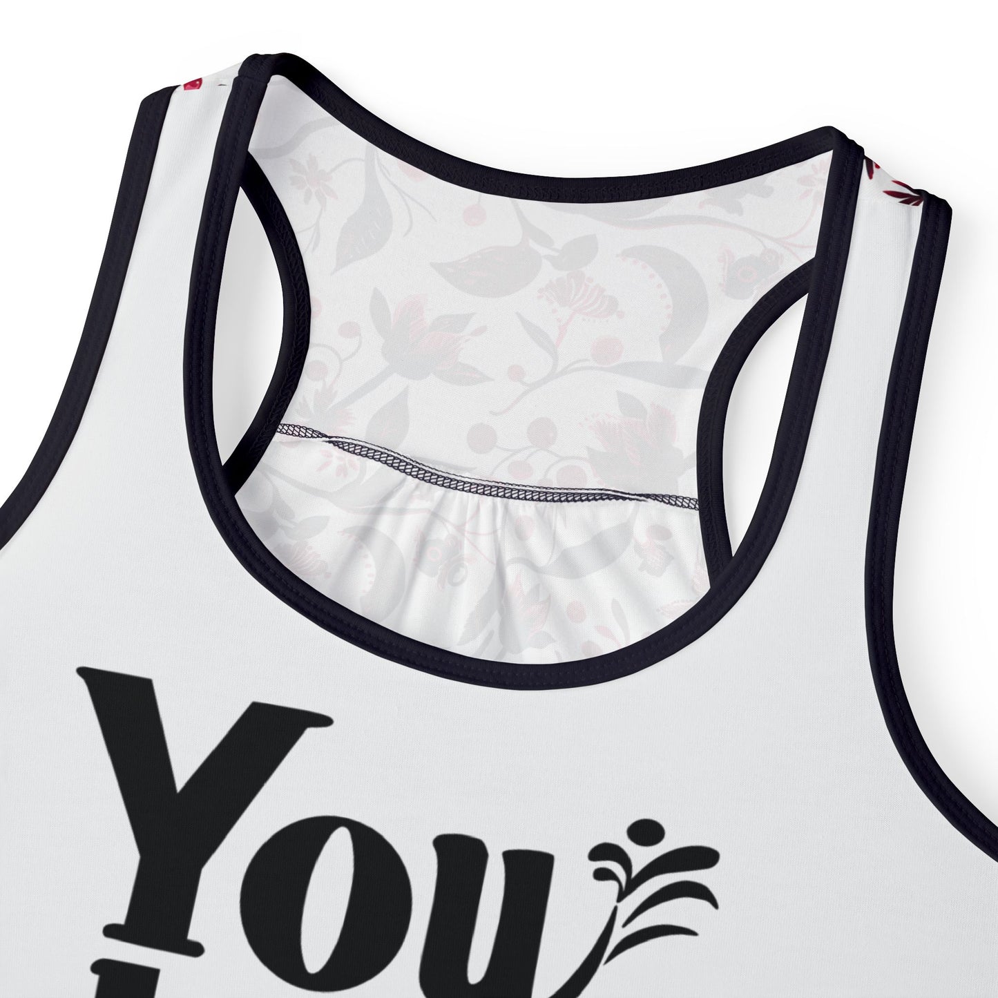 Tank Top Burgundy Flower - Still Love