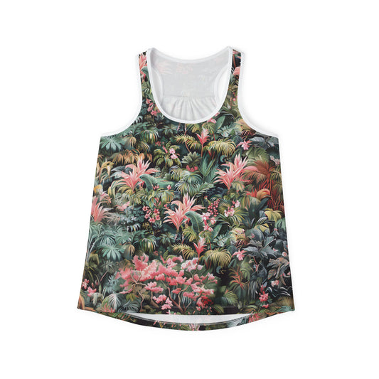 Tank Top Pink Palm