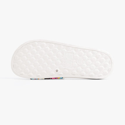Bold Graffiti Print Unisex Sandals - Sola Shoe