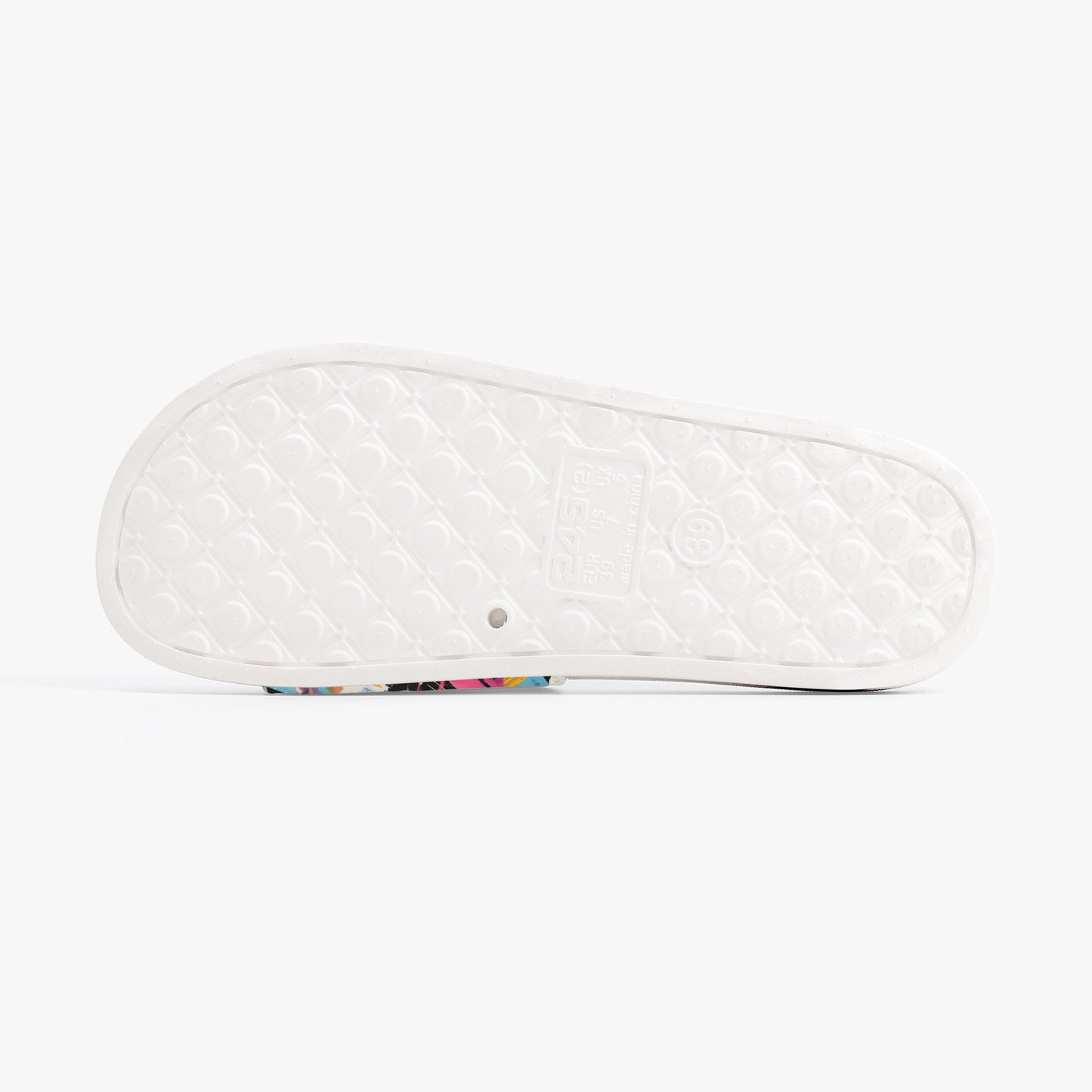 Bold Graffiti Print Unisex Sandals - Sola Shoe