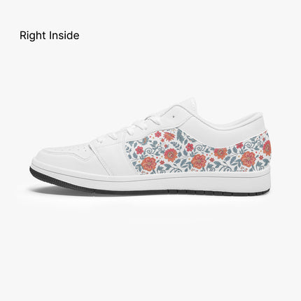Botanica Low - Top Leather Sneakers - Sola Shoe