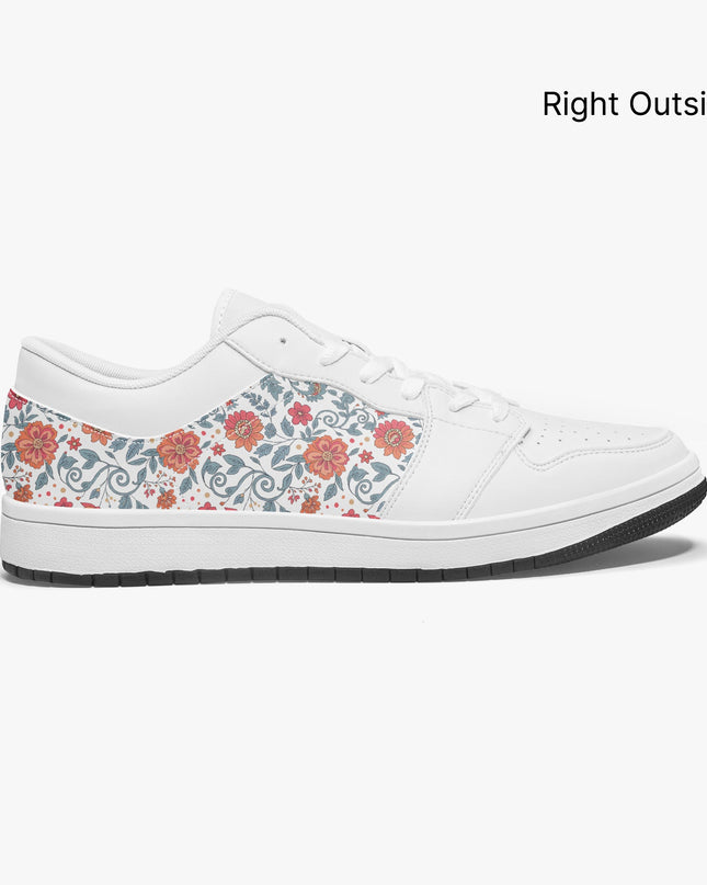 Botanica Low - Top Leather Sneakers - Sola Shoe