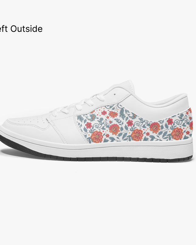 Botanica Low - Top Leather Sneakers - Sola Shoe
