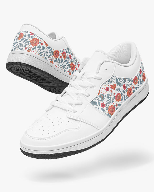 Botanica Low - Top Leather Sneakers - Sola Shoe