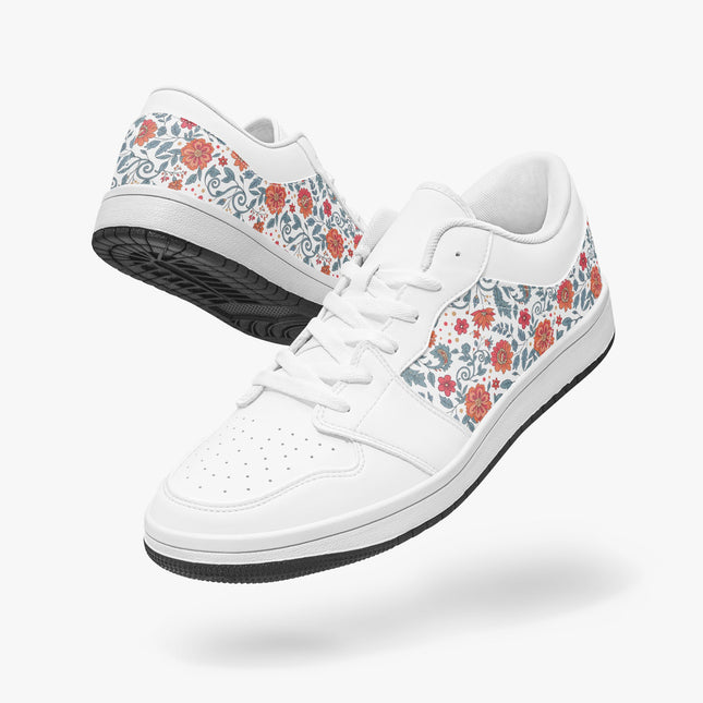 Botanica Low - Top Leather Sneakers - Sola Shoe