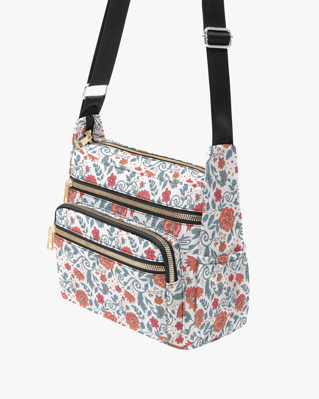 Botanica Multi - pocket Crossbody Bag - Sola Shoe