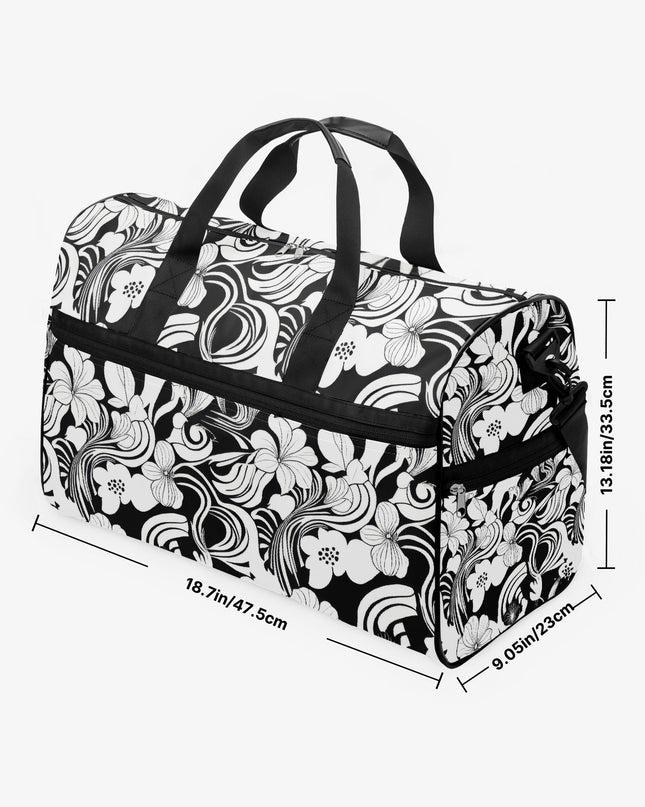 Dusk & Bloom Gym Duffel Bag - Sola Shoe