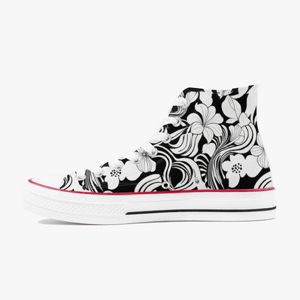 Dusk & Bloom High - Top Shoes - Sola Shoe