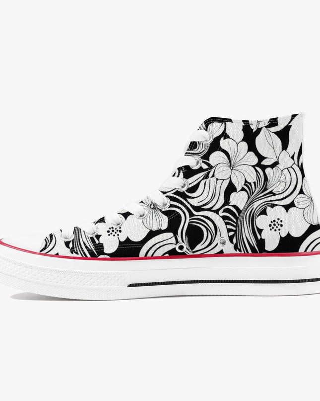 Dusk & Bloom High - Top Shoes - Sola Shoe