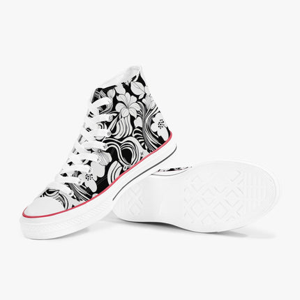 Dusk & Bloom High - Top Shoes - Sola Shoe
