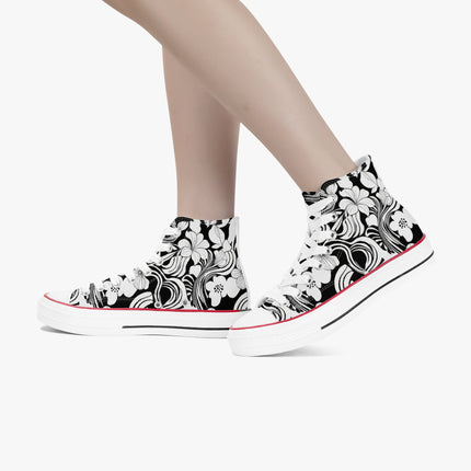 Dusk & Bloom High - Top Shoes - Sola Shoe