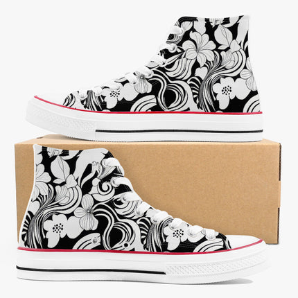 Dusk & Bloom High - Top Shoes - Sola Shoe
