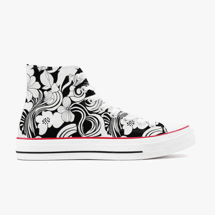 Dusk & Bloom High - Top Shoes - Sola Shoe