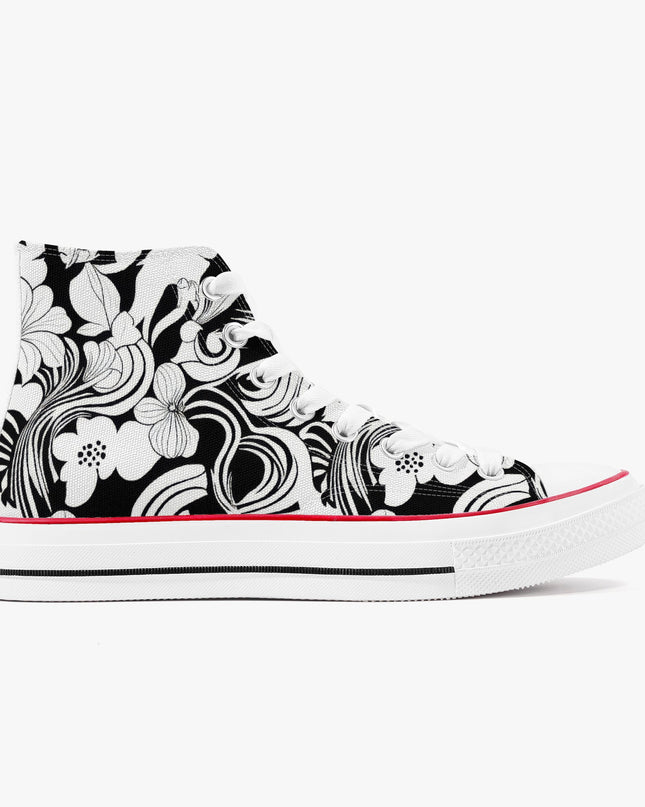 Dusk & Bloom High - Top Shoes - Sola Shoe