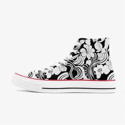 Dusk & Bloom High - Top Shoes - Sola Shoe