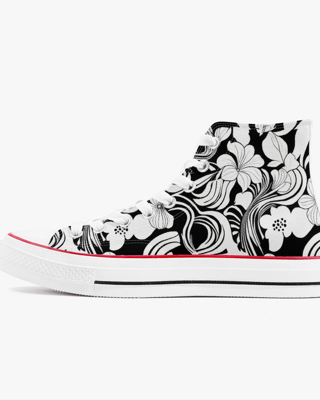 Dusk & Bloom High - Top Shoes - Sola Shoe