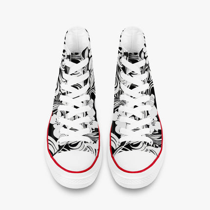 Dusk & Bloom High - Top Shoes - Sola Shoe