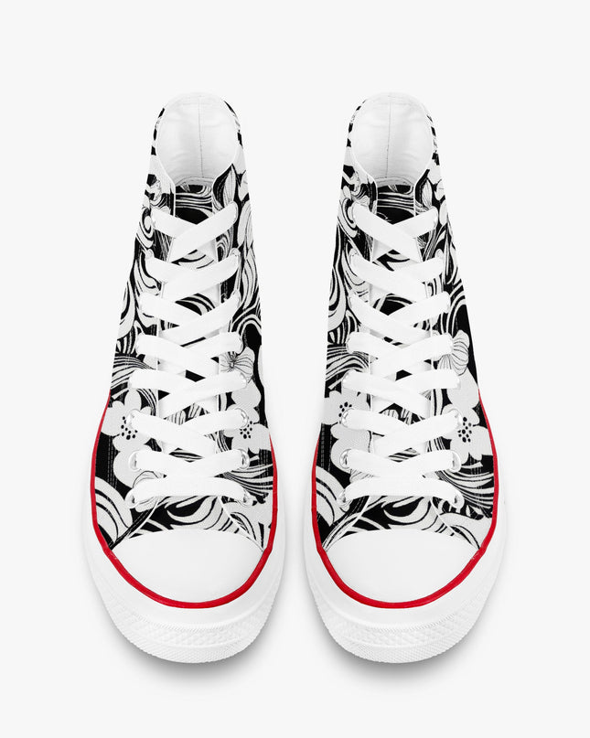 Dusk & Bloom High - Top Shoes - Sola Shoe