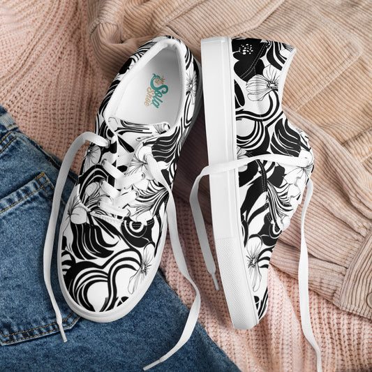 Dusk & Bloom lace - up shoes - Sola Shoe