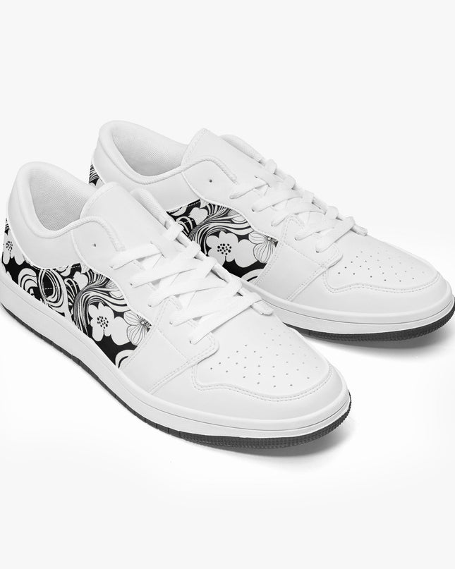 Dusk & Bloom Low - Top Leather Sneakers - Sola Shoe