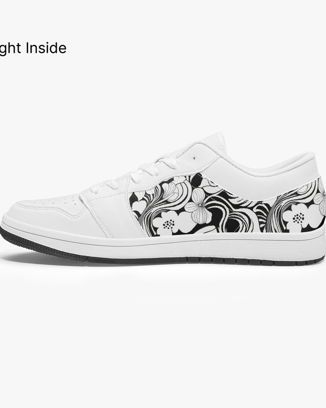 Dusk & Bloom Low - Top Leather Sneakers - Sola Shoe