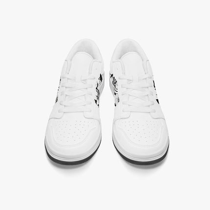 Dusk & Bloom Low - Top Leather Sneakers - Sola Shoe