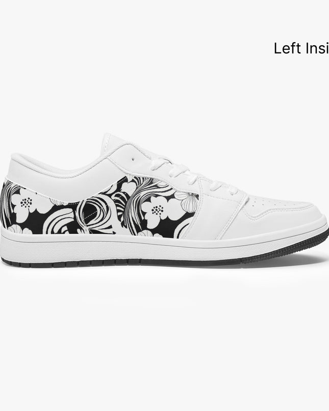 Dusk & Bloom Low - Top Leather Sneakers - Sola Shoe