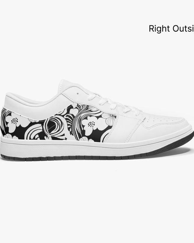 Dusk & Bloom Low - Top Leather Sneakers - Sola Shoe