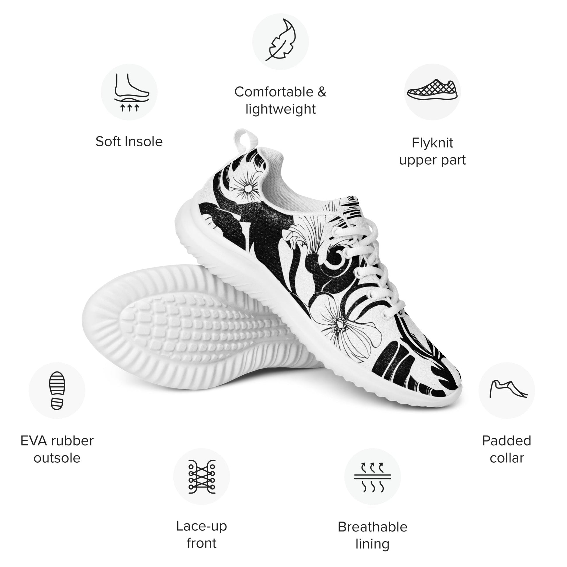 Dusk & Bloom Men’s athletic shoes - Sola Shoe