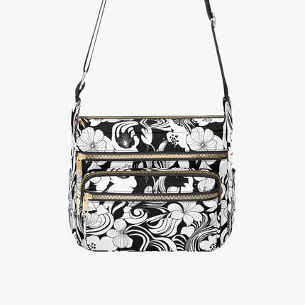 Dusk & Bloom Multi - pocket Crossbody Bag - Sola Shoe
