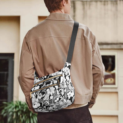 Dusk & Bloom Multi - pocket Crossbody Bag - Sola Shoe