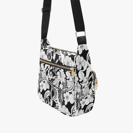 Dusk & Bloom Multi - pocket Crossbody Bag - Sola Shoe