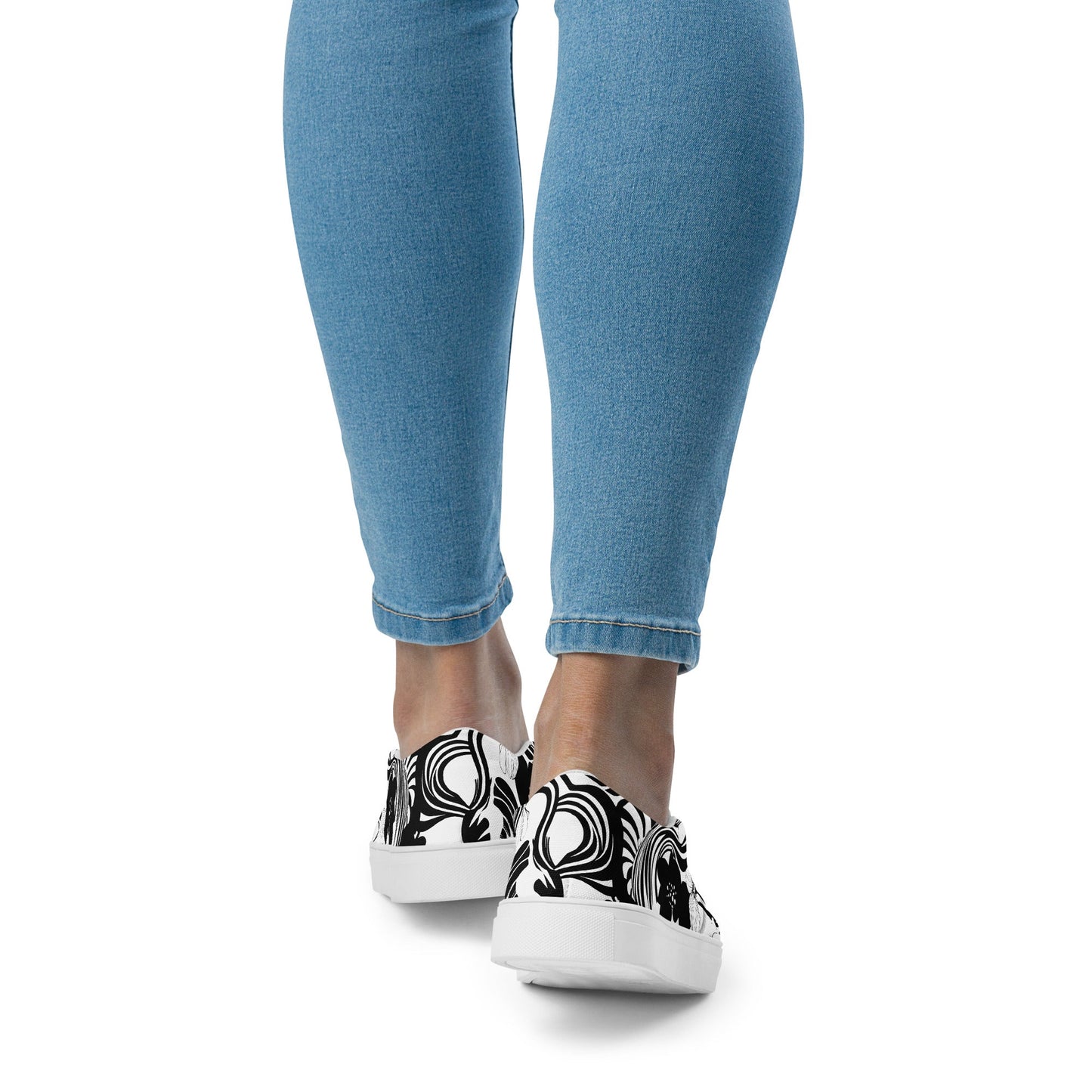 Dusk & Bloom slip - on shoes - Sola Shoe