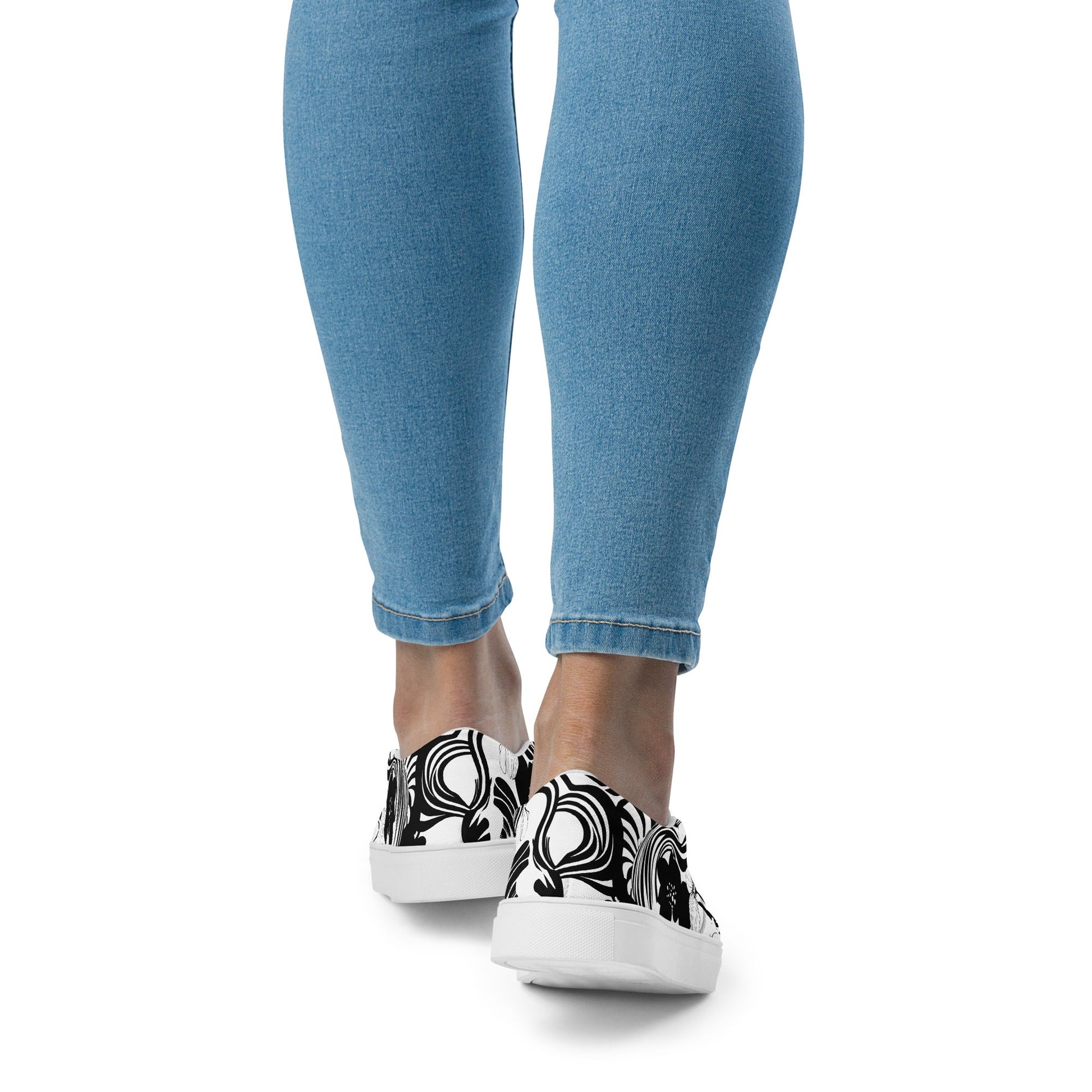 Dusk & Bloom slip - on shoes - Sola Shoe