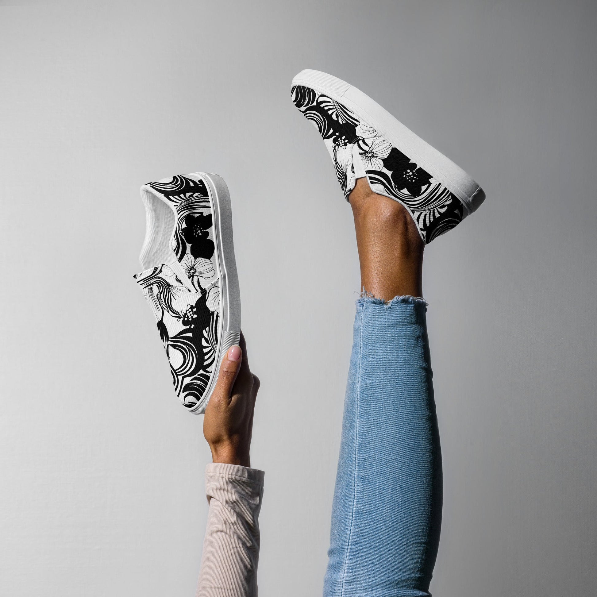 Dusk & Bloom slip - on shoes - Sola Shoe