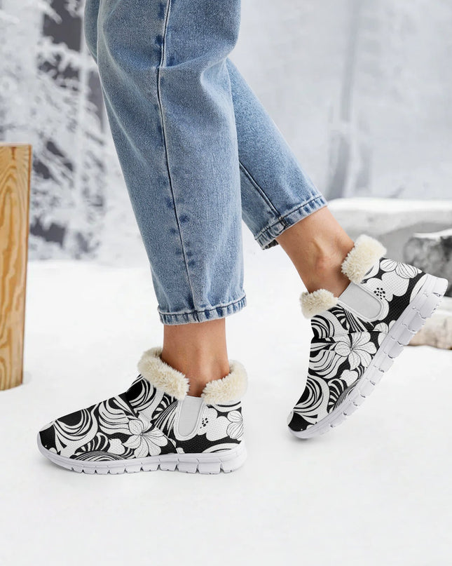 Dusk & Bloom Winter Snow Boots - Sola Shoe