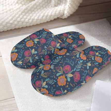 Ember Cotton Slippers – Unisex Winter Slippers for Cozy Comfort - Sola Shoe