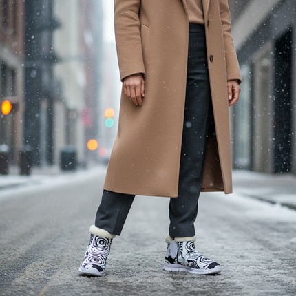 Baby it's cold outside. Sola Dusk & Bloom winter boots