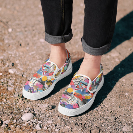 Graffiti Classic Slip - On Shoes - Sola Shoe