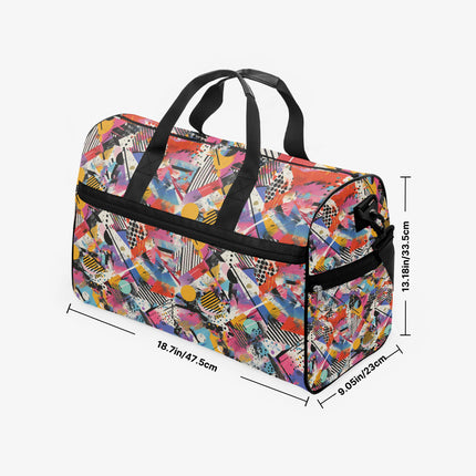 Graffiti Gym Duffel Bag - Sola Shoe