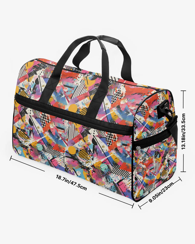 Graffiti Gym Duffel Bag - Sola Shoe